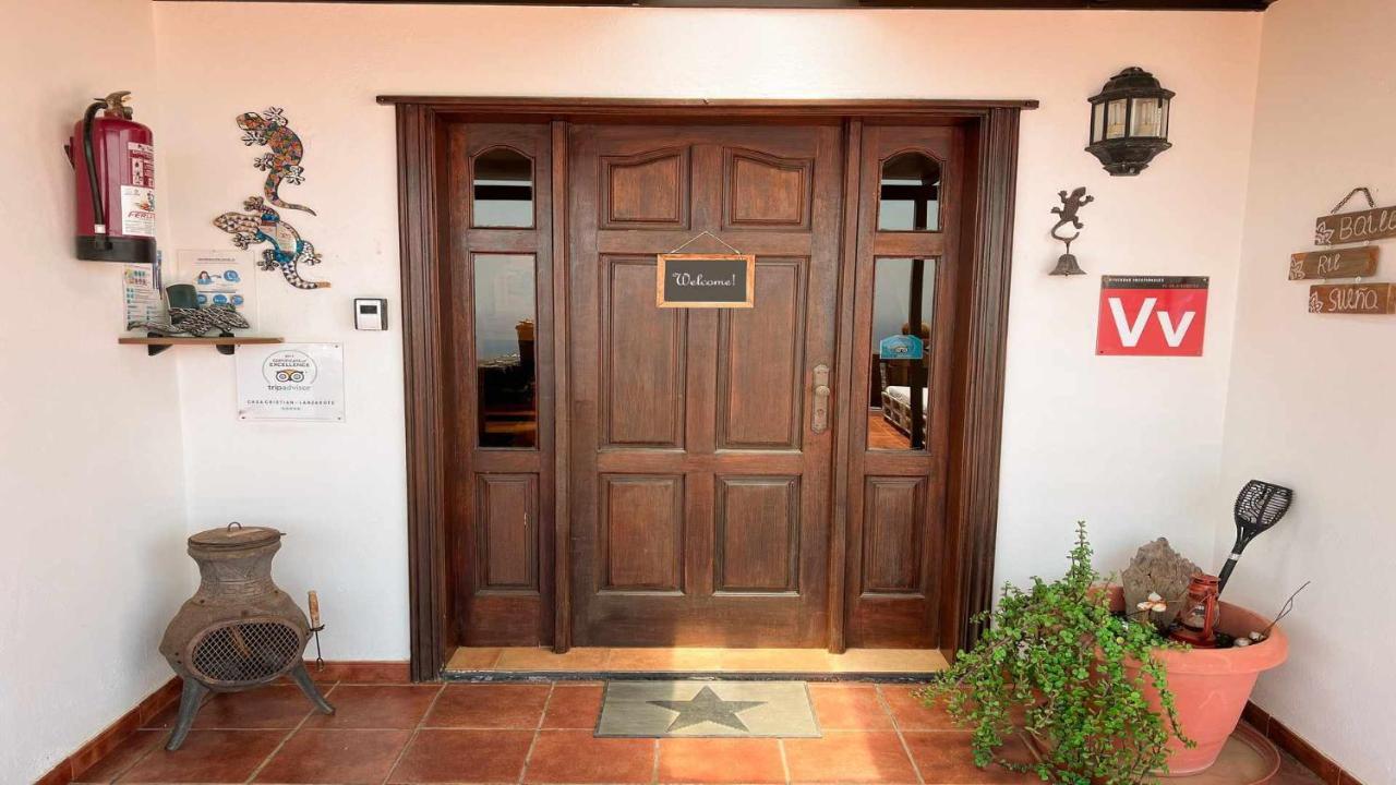 Preciosa Casa Cristian Y Maria Con Piscina Privada Βίλα Tías Εξωτερικό φωτογραφία